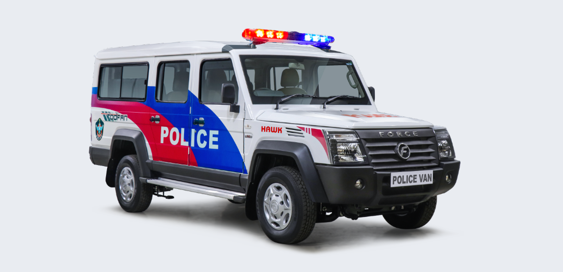 Trax Police Van