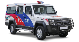 Trax Police Van